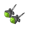 Peridot Earrings (Two Enchants)