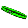 Green Leather Band