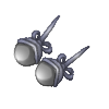 Silver Earrings (Five Enchants)