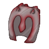 Bloodstained Steel Helmet
