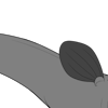 Tiny Rounded Bottom Wings