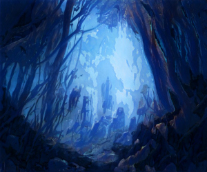 Underwater Cave Background