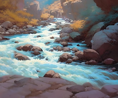 River Background