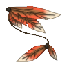 Feather Hairpiece