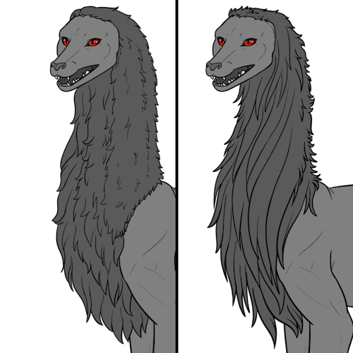 Asymmetrical Mane (Kiji)