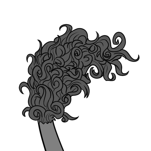 Curly Tail Fur