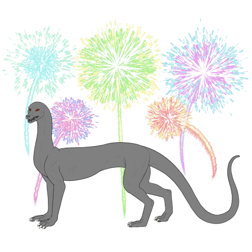 Fireworks Charm (Kiji)