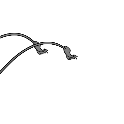 Short Furred Claw Ends