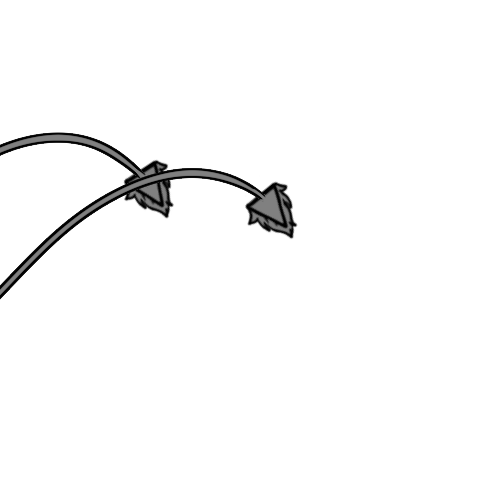 Short Furred Arrow Ends